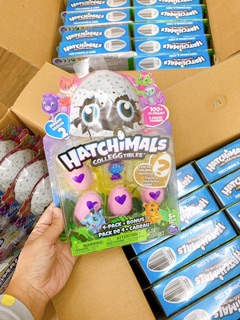 Đồ chơi set 4 trứng và 1 thú cưng Hatchimals