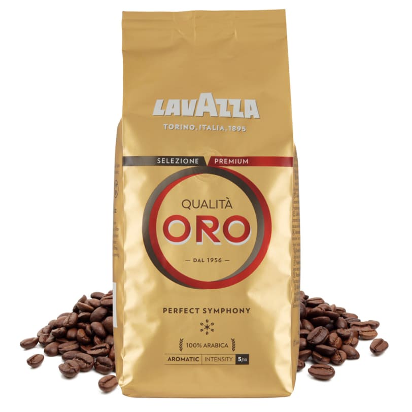 Cà phê hạt Lavazza Coffee Qualita Oro- Italia- 1000g Date 2-2025