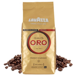 Cà phê hạt Lavazza Coffee Qualita Oro- Italia- 1000g Date 8-2025
