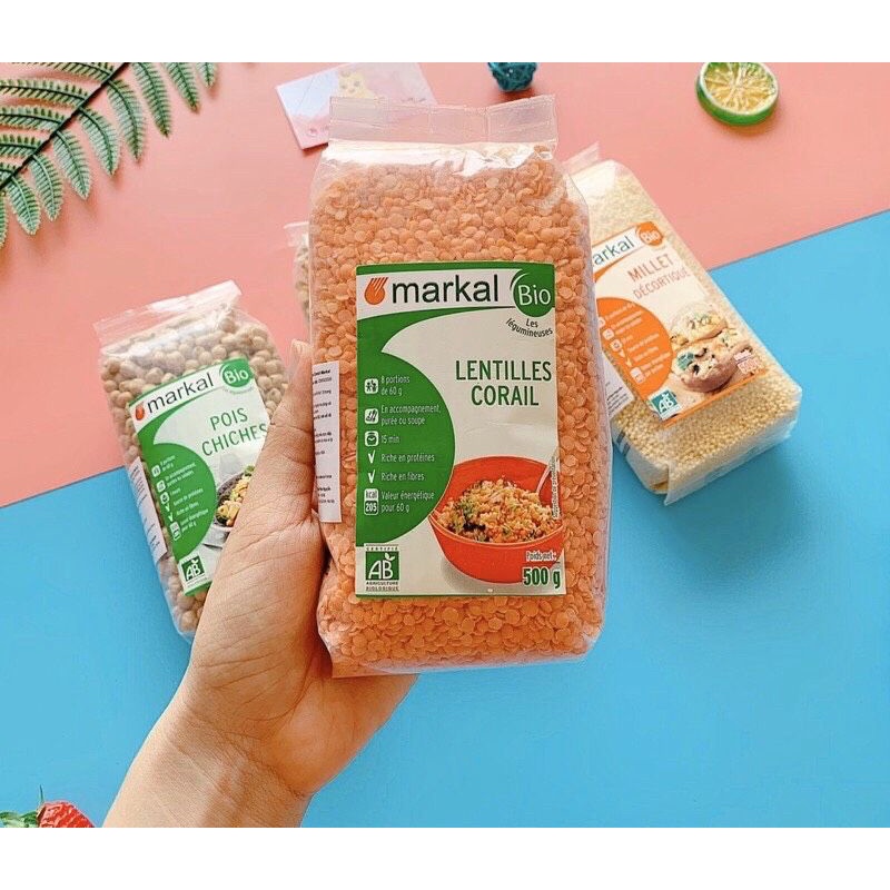 Hạt Và Đậu Hữu Cơ Markal Tách Lẻ 100g Cho Bé Ăn Dặm