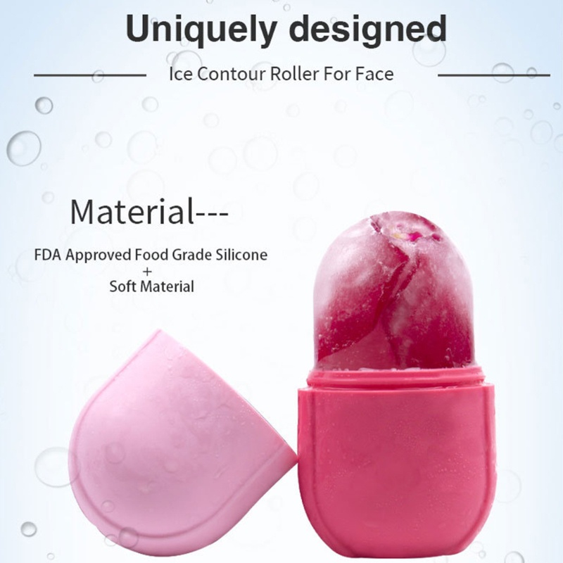 Khay Silicone Làm Đá Mát Xa Làm Săn Chắc Da Mặt YOUYO