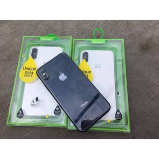ỐP LƯNG DẺO IPHONE XS MAX HIỆU OU CASE ( TRONG SUỐT )