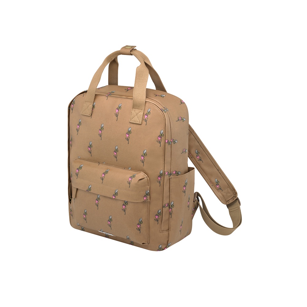 Cath Kidston - Ba lô đi học/đi làm/Utility Backpack Bee &amp; Heart  - Bee &amp; Heart - Camel -1047394
