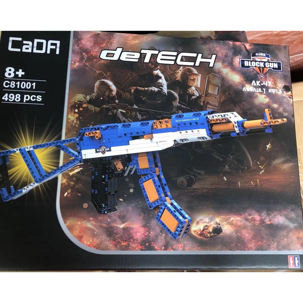Mẫu lắp ráp Vũ Khí AK47 Lepin C81001
