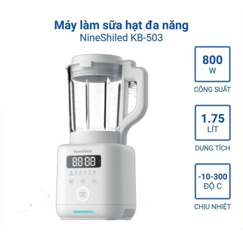 MÁY LÀM SỮA HẠT NINESHIELD KB-503