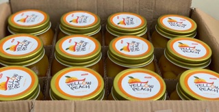Đào ngâm Hàn Quốc 680g