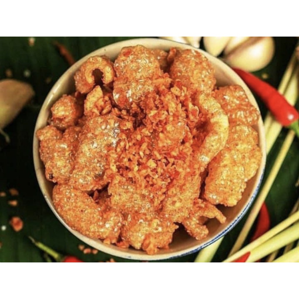 Da heo cháy tỏi bịch 500gr