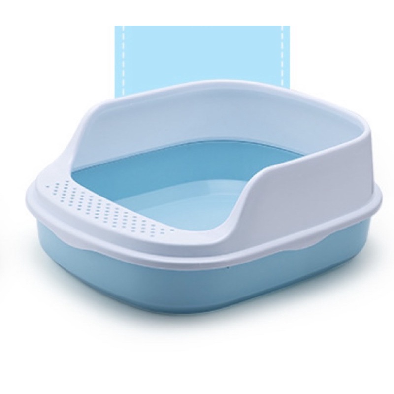 [Mã PET50 giảm 10% - tối đa 50K đơn 250K] Khay vệ sinh cho mèo cực lớn, khay cát hướng dẫn mèo đi vệ sinh đúng cách