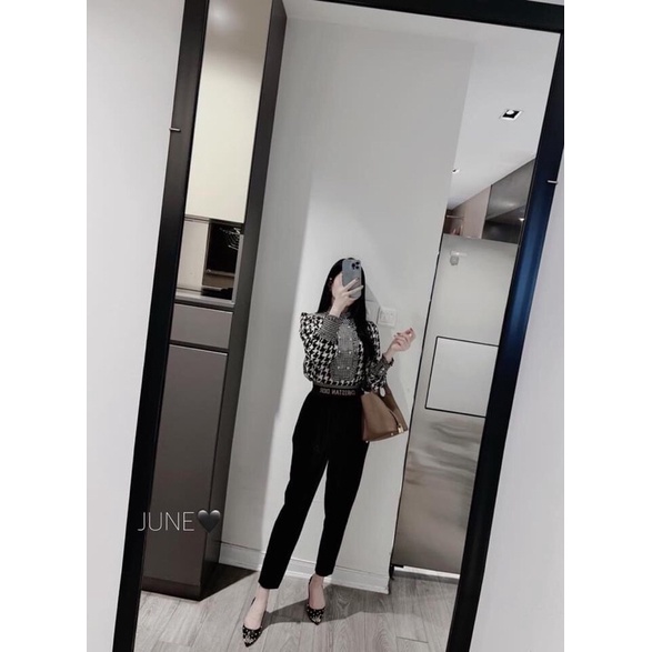 Sơmi Kẻ Túi Móc Đầy Đủ Chuẩn Đẹp