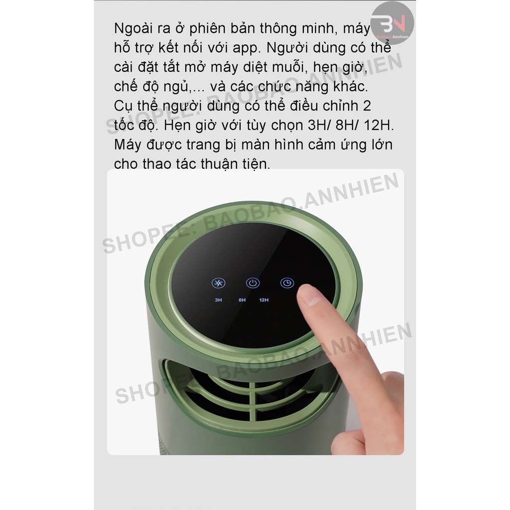 Đèn bắt muỗi Xiaomi Night Catcher Mosquito Killer PRO