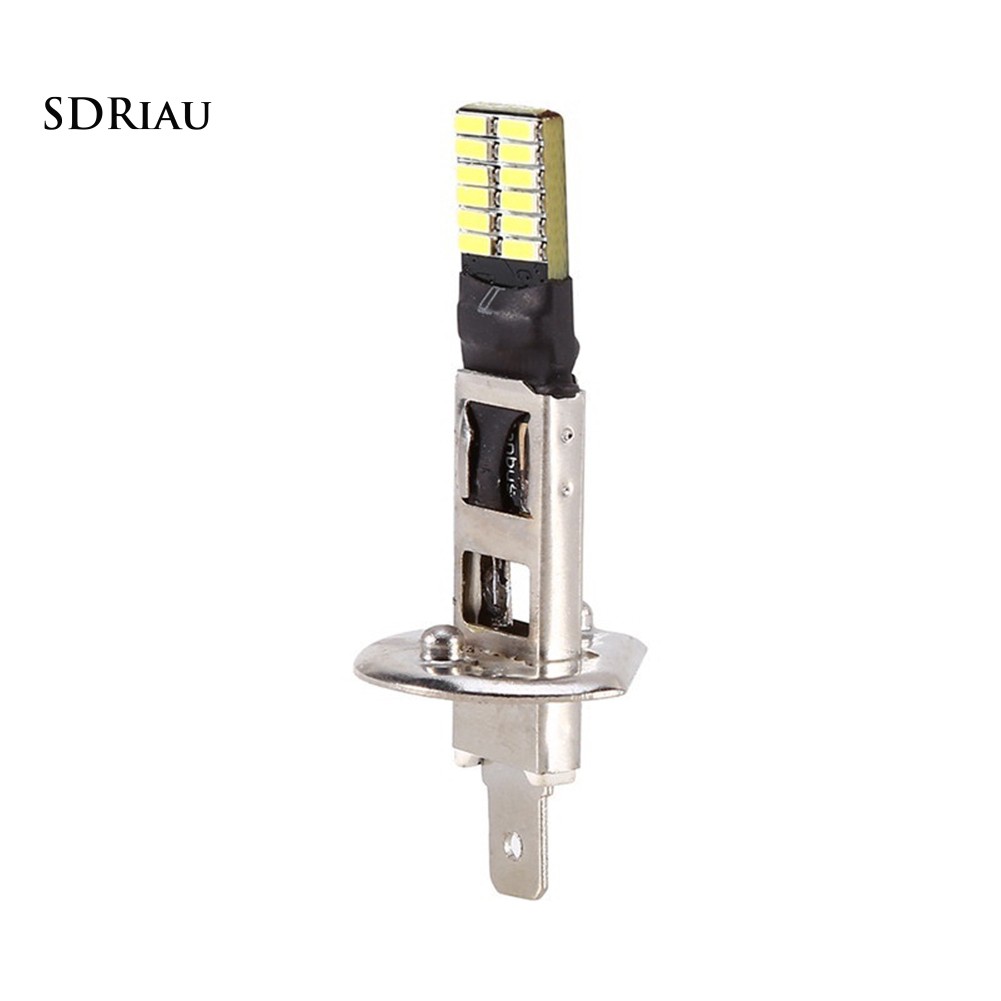 Bóng đèn pha sương mù 6500K 12V HID Xenon 24-SMD H1 LED cho xe ô tô