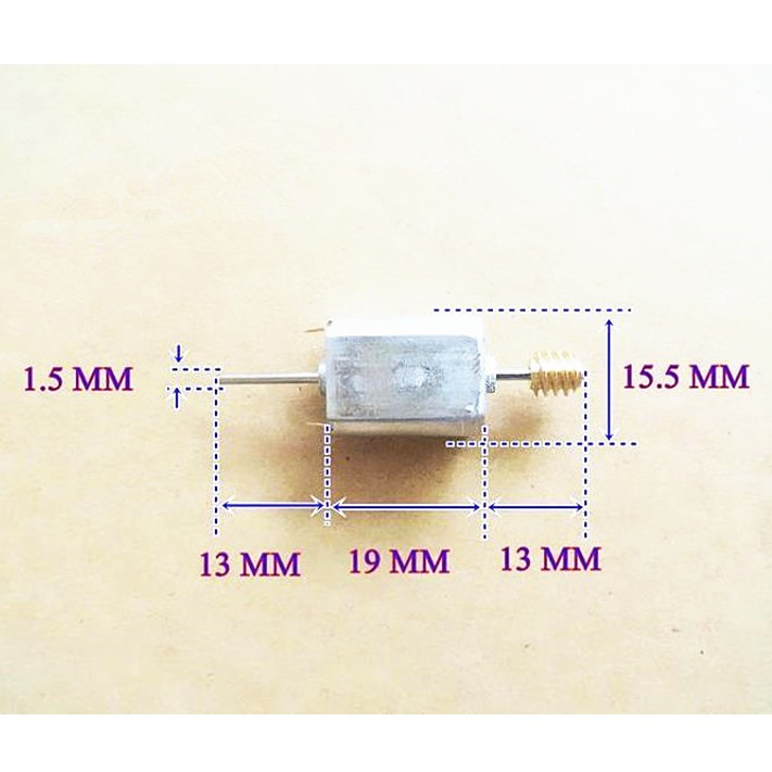 Motor mini 12v-DC Tốc độ:13500v/p, động cơ trục kép được sử dụng cho đồ chơi hoặc DIY