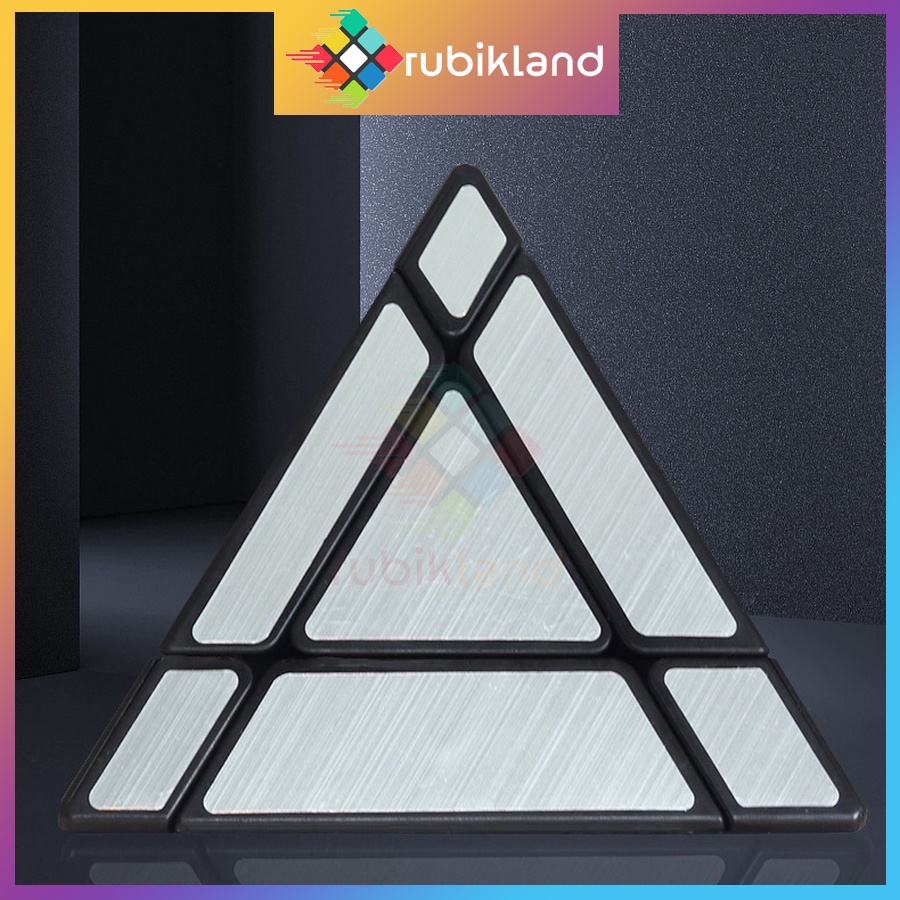 Rubik Biến Thể SengSo Mirror Pyraminx Magic Tower Cube Rubic Tráng Gương Đồ Chơi Trí Tuệ Trẻ Em