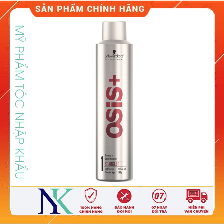 Dưỡng chất xịt bóng tóc osis+ sparkler 300ml