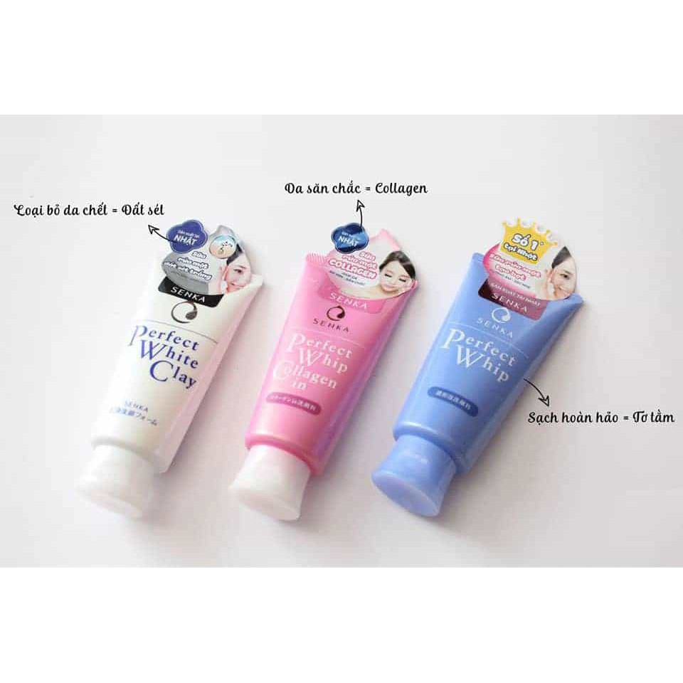 Sữa Rửa Mặt Senka Perfect Whip 120g Nhật Bản | BigBuy360 - bigbuy360.vn
