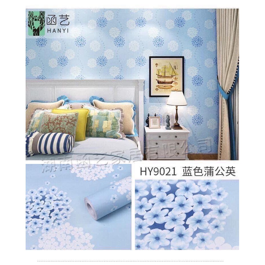 Giấy dán tường trơn 10M decal dán tường màu trơn có keo sẵn khổ 45cm | BigBuy360 - bigbuy360.vn