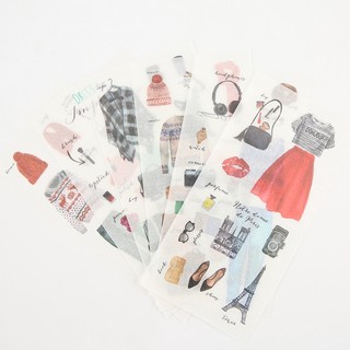 Set sticker 6 tấm trang trí