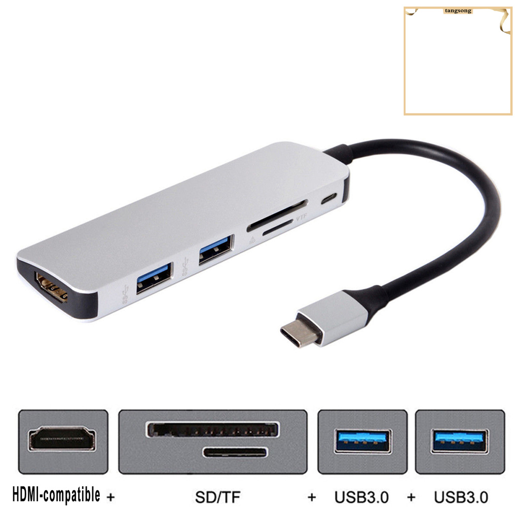 Bộ Chia Cổng Usb 3.0 6 Trong 1 | BigBuy360 - bigbuy360.vn
