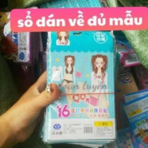 Sổ dán đủ mẫu