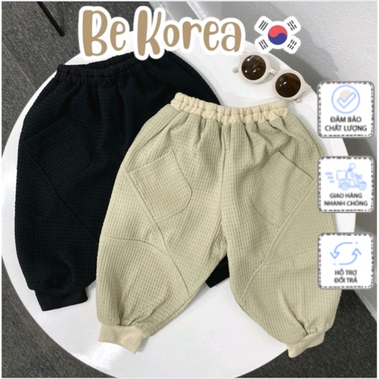 Quần dài bomber TOTC- Bekorea cho bé trai/bé gái