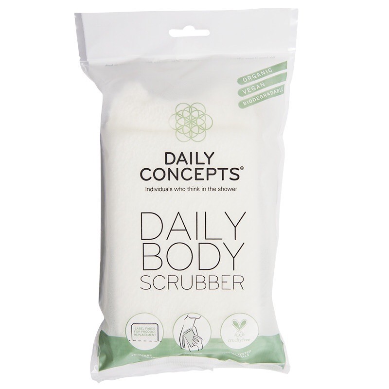 Daily Concepts ✨ Bông tắm tẩy da chết cao cấp Daily Body Scrubber