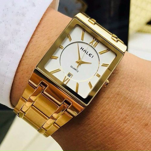 Đồng Hồ Nam Chính Hãng WWOOR Mặt Vuông Sang Trọng Có Lịch Ngày