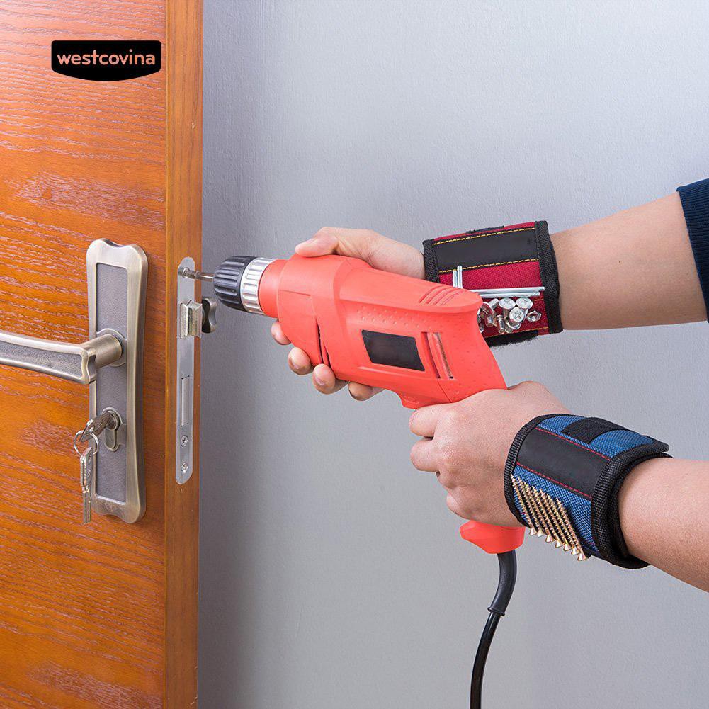 Vòng tay nam châm hút đinh sắt tiện lợi