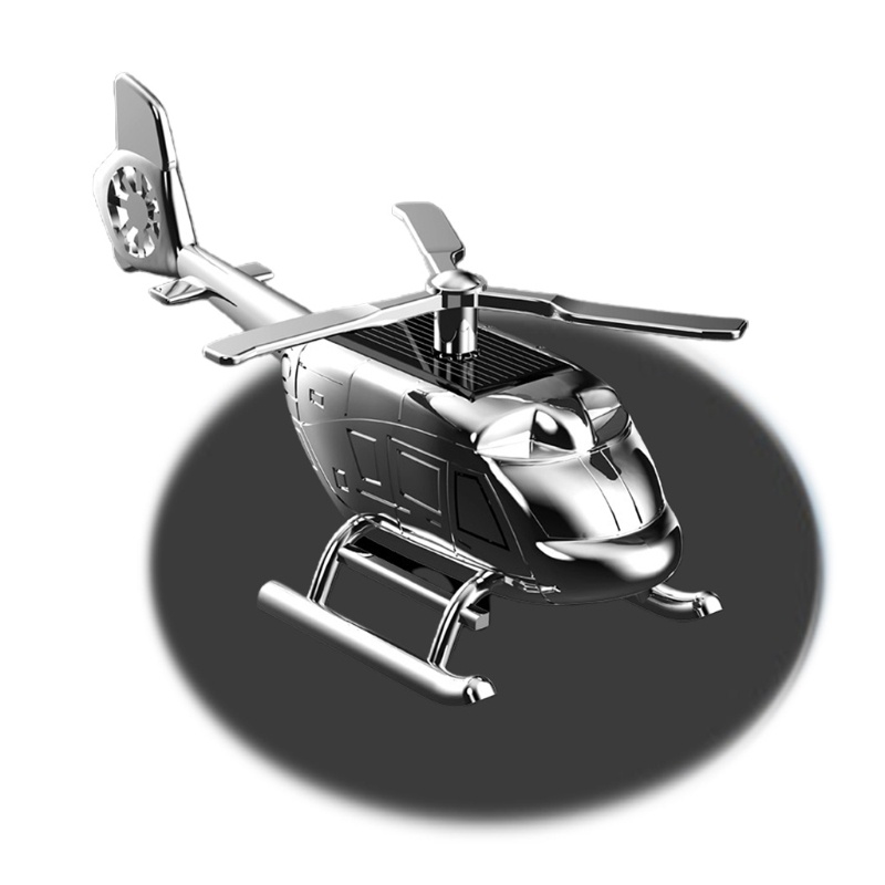 Phụ kiện khuếch tán tinh dầu cho xe hơi hình máy bay trực thăng sử dụng năng lượng mặt trời kèm phụ kiện