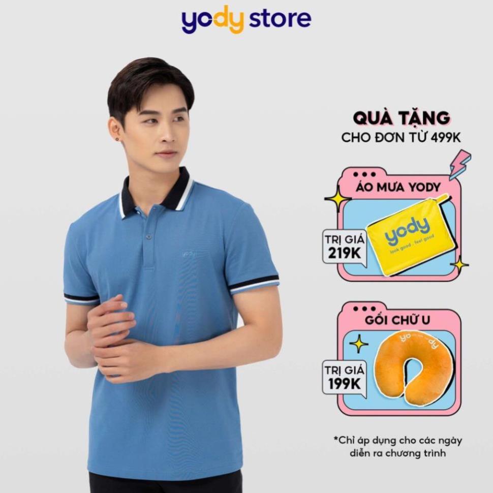 Áo Thun Polo Nam Mắt Chim YODY Áo Phông Nam Có Cổ Trẻ Trung, Năng Động - APM3639 2022 ! * Đẹp
