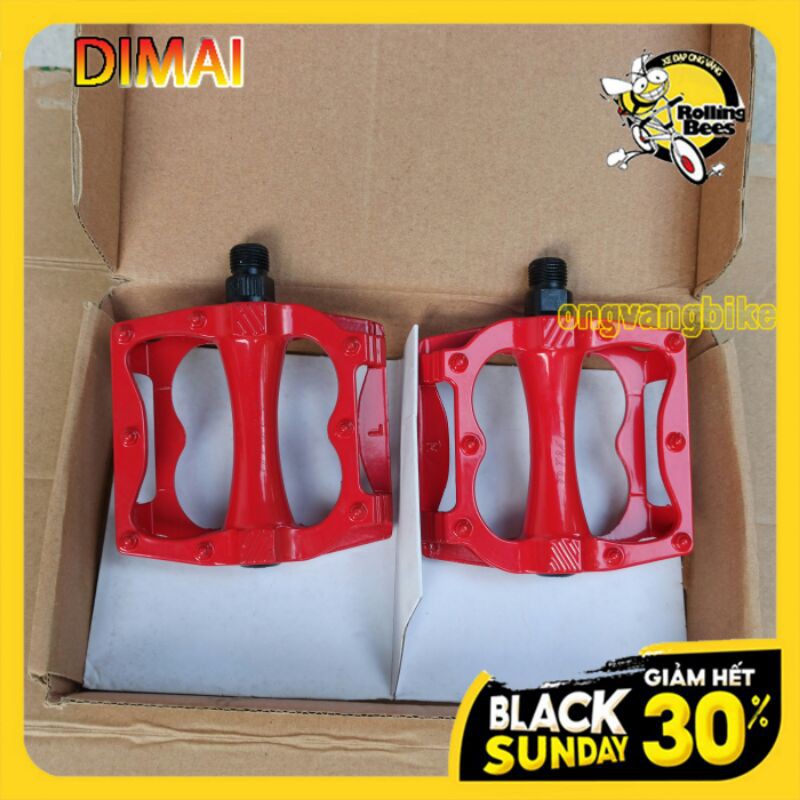 Pedan bàn đạp được chế tạo Full hợp kim nhôm với Vòng bi kín, Siêu nhẹ mang lại độ bền cao