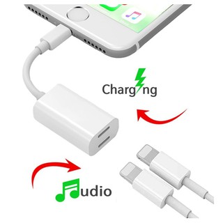 Cáp chia cổng lightning y cable dual cho iphone 7 7plus 8 x