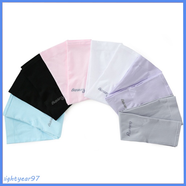 Găng Cánh Tay Dài Chống Nắng Thoáng Khí Giữ Ấm Cho Nam Nữ