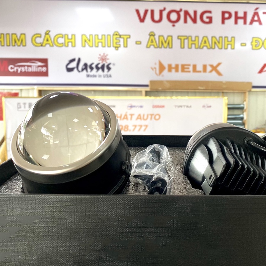 Đèn Bi Gầm IPH CAR-M617 Ô Tô Xe Máy Chống Chói, Bóng Led 3 Chế Độ Sáng- Vượng Phát Auto Cam Kết Chính Hãng