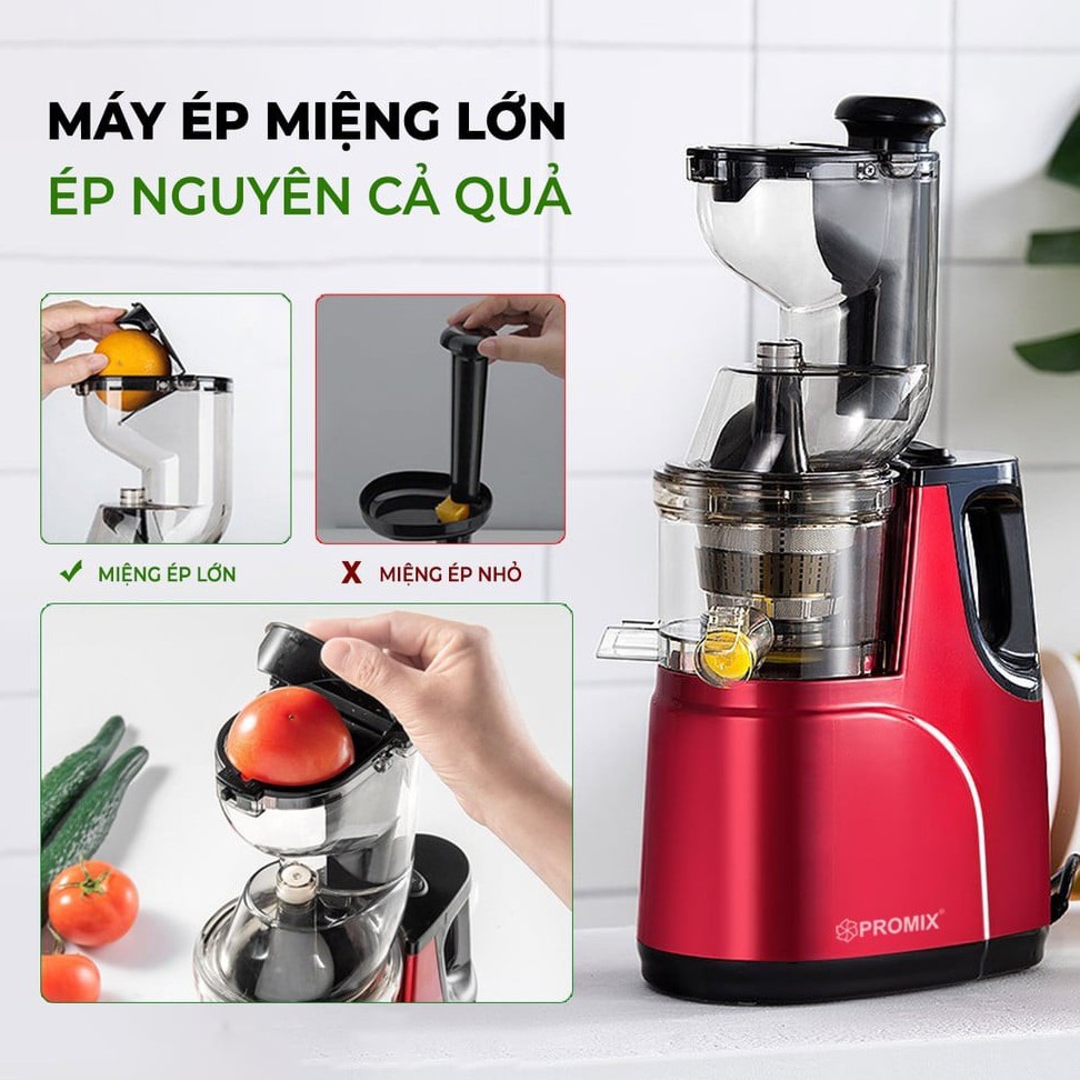 MÁY ÉP CHẬM HOA QUẢ HONGXIN RH-312 MÁY ÉP CHẤT LƯỢNG CAO [BẢO HÀNH 12 THÁNG]