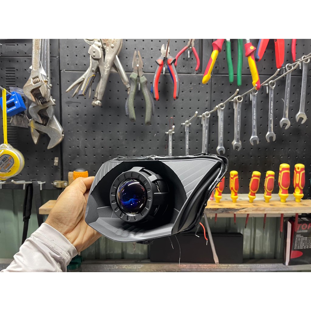 Chụp xi bi cầu 2.0 inch cho ô tô, xe hơi, xe máy bằng crom bảo vệ đèn và an toàn khi dùng | BigBuy360 - bigbuy360.vn