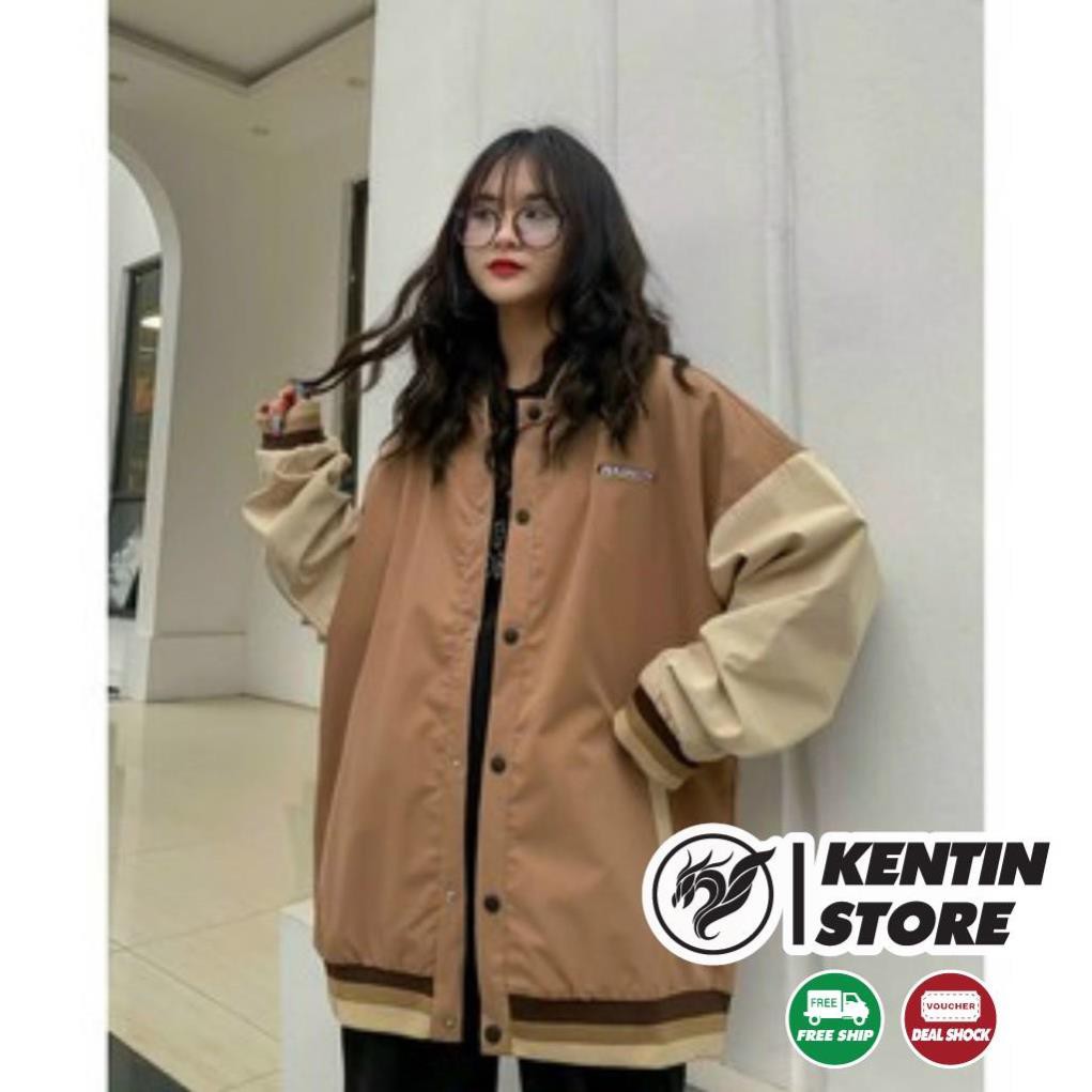 Áo khoác dù ngoại Boomber bóng chày Wasnotp cho nam nữ và cặp đôi form rộng dáng Unisex Ulzzang Phối Màu Hot Trend | BigBuy360 - bigbuy360.vn