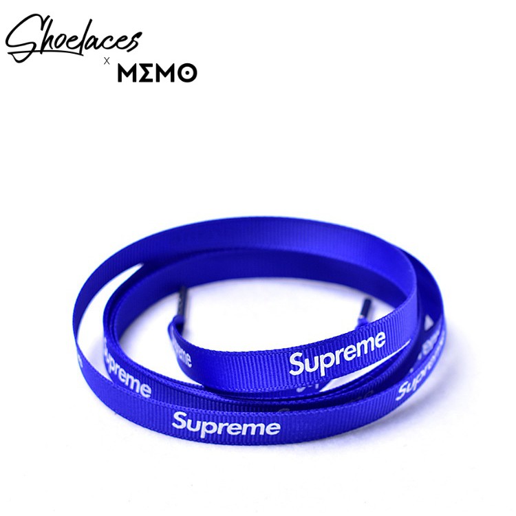 Dây Giày Custom Supreme - Shoelaces x Memo