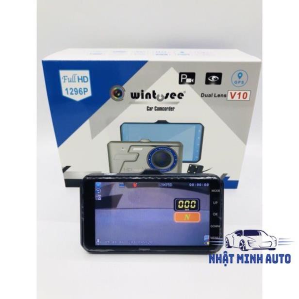 [Giá tốt] [RẺ SỐ 1] CAMERA HÀNH TRÌNH WINTOSEE 4 INCH V10 FHD 1296P ADAS | BigBuy360 - bigbuy360.vn