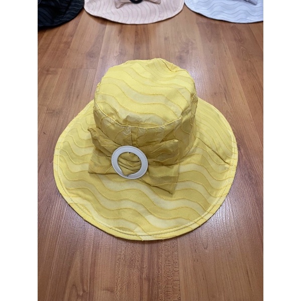 Nón bo thắt nơ nhiều màu cực đẹp bo chum cho nữ vành to đội mát