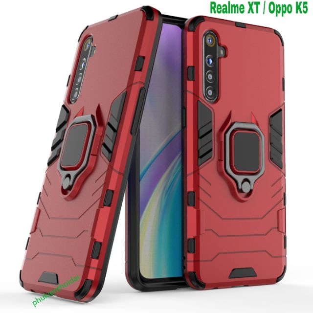 Ốp lưng Oppo Realme XT / Realme X2 /Oppo K5 chống sốc Iron Man Iring cao cấp