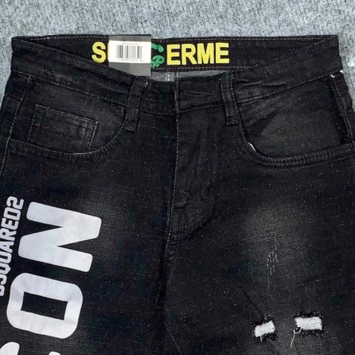 Quần short jean nam, Quần Lửng Nam Jean thời trang cao cấp  Carollstore 04