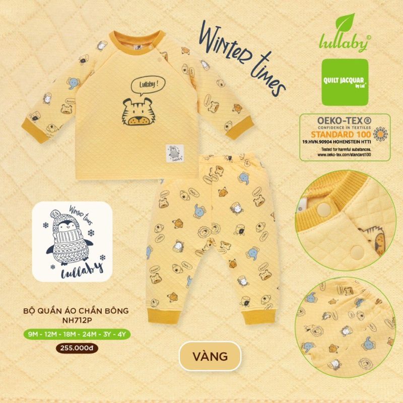 Bộ chần bông cao cấp Lullaby 2021