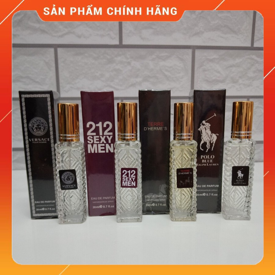 Nước Hoa mini Nam Nữ 6D Cao Cấp 20ml + Tặng kèm mẫu test 2ml | BigBuy360 - bigbuy360.vn