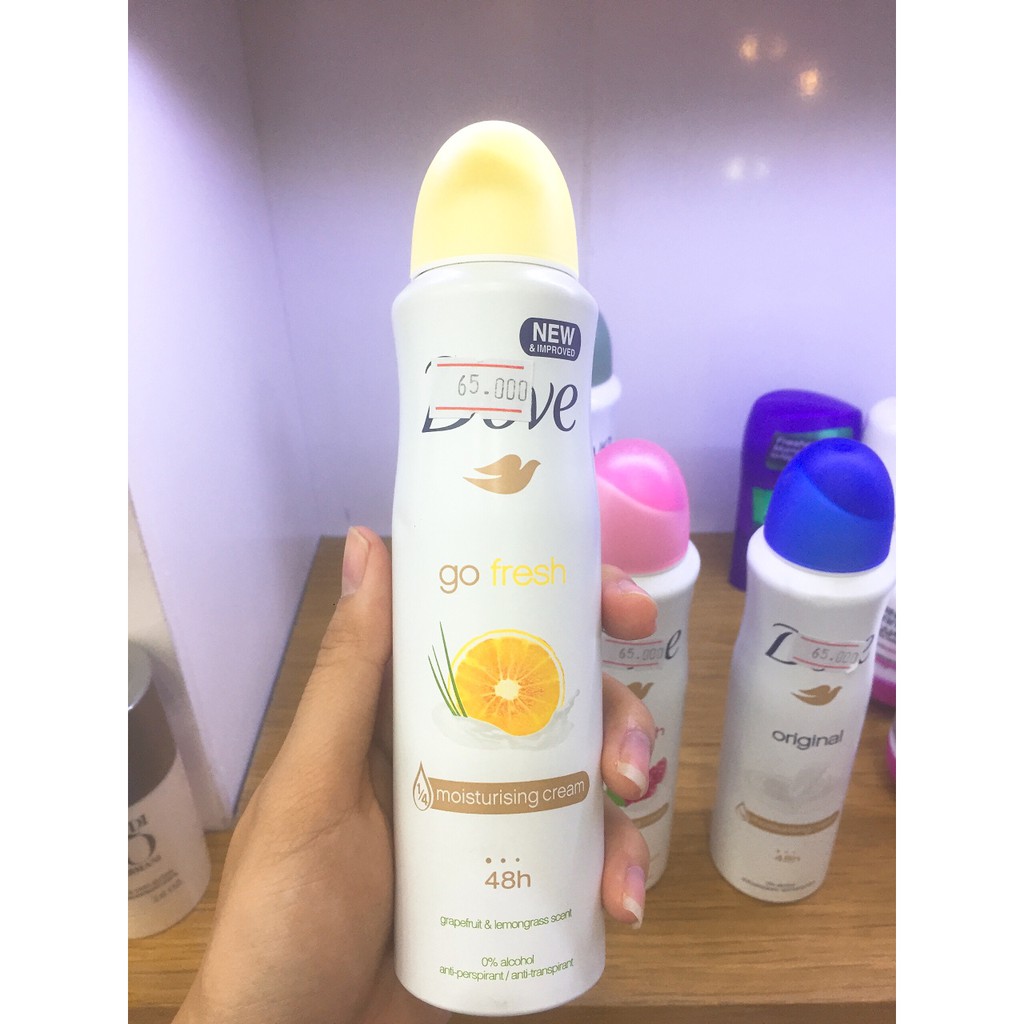 Xịt Khử Mùi Dove Go Fesh 150ml | BigBuy360 - bigbuy360.vn