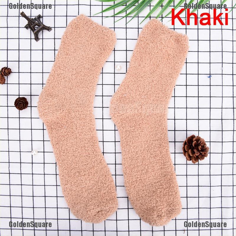 Vớ Giữ Ấm Mùa Đông Bằng Vải Cashmere Mềm Mịn Cho Nam Và Nữ