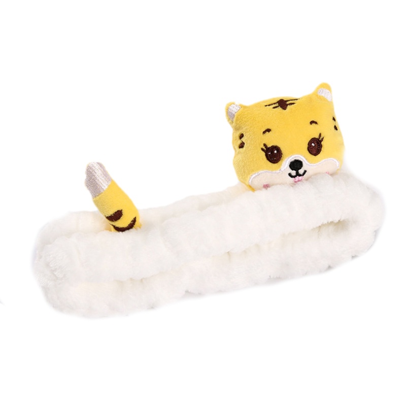 Băng Đô Nhung San Hô Mềm Mại Co Giãn Không Trượt Dùng Rửa Mặt Cho Nữ