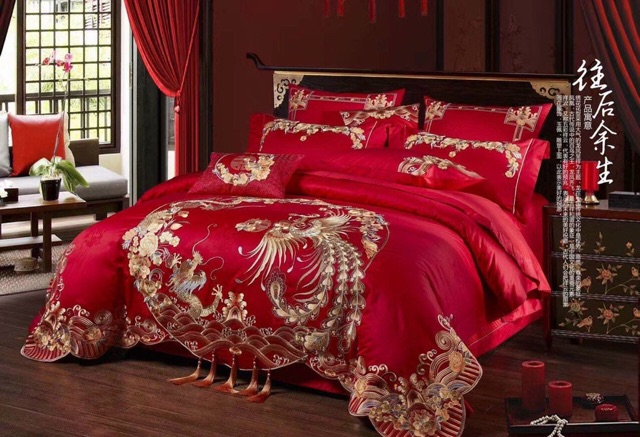 Chăn ga gấm lụa 10 món cao cấp