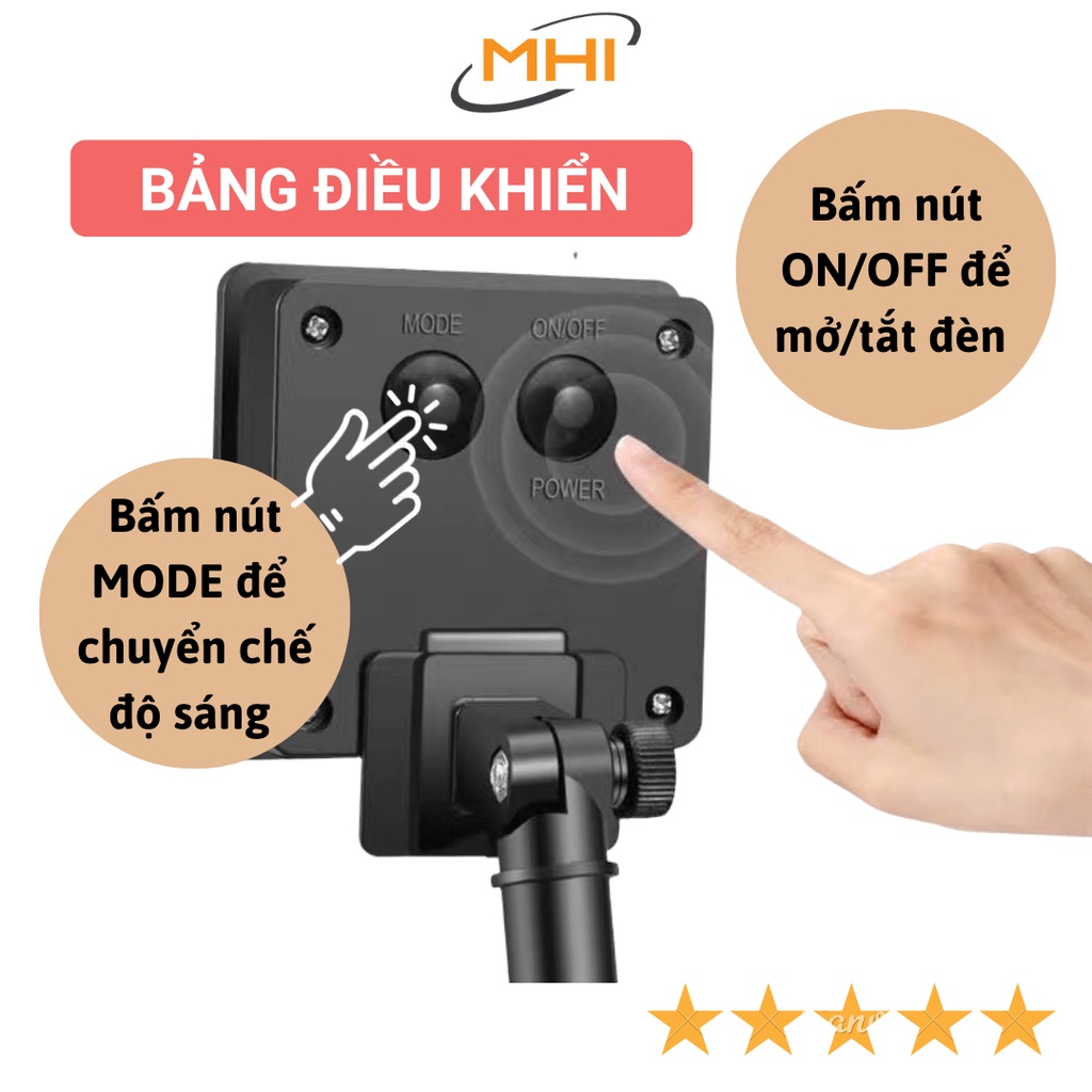 Dây Đèn LED Đom Đóm Năng Lượng Mặt Trời MHI 100 - 200 Bóng,Chống Nước Trang Trí Ban Công, Sân Vườn, Cây cảnh