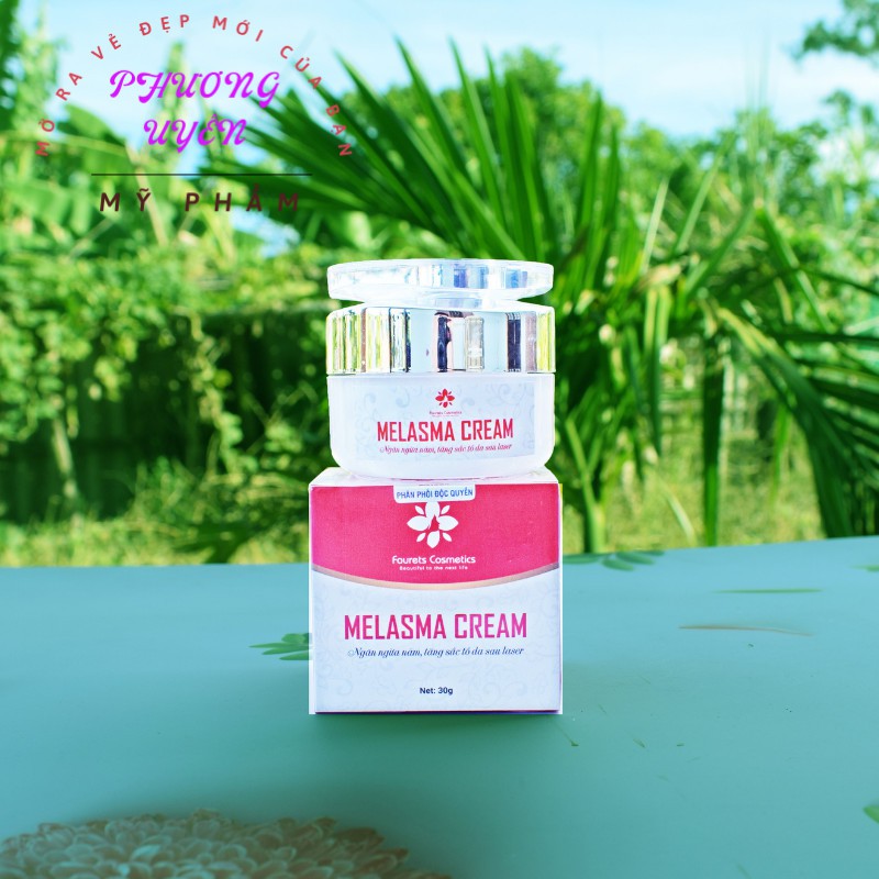 Kem Ngừa Thâm Nám 30g ⚡CHÍNH HÃNG⚡ Melasma Cream Giúp Làm Mờ Thâm Nám Ngăn Ngừa Lão Hóa Giúp Da Đều Màu