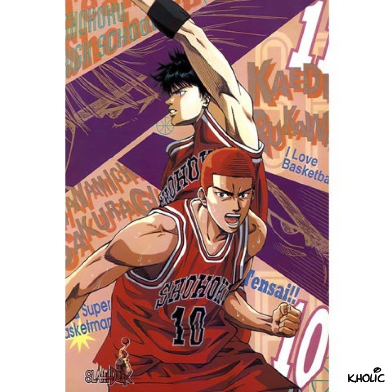 Slamdunk, trò chơi ghép hình bằng gỗ, trò chơi ghép hình anime 300/500/1000 miếng, đồ chơi phát triển
